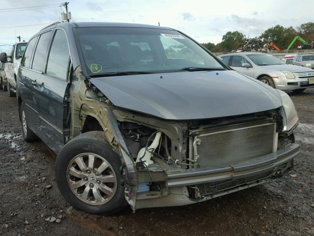 5FNRL38738B110877 - 2008 HONDA ODYSSEY EX GRAY photo 9