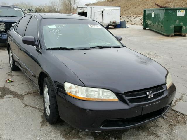 1HGCG6677WA025532 - 1998 HONDA ACCORD EX BLACK photo 1