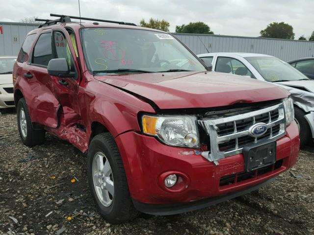 1FMCU0D77AKA45043 - 2010 FORD ESCAPE XLT RED photo 1