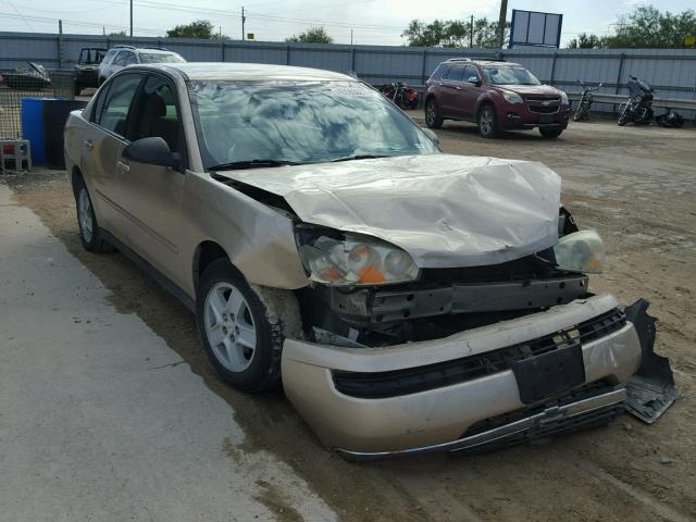 1G1ZT528X5F266668 - 2005 CHEVROLET MALIBU LS ოქროსფერი ფოტო 1