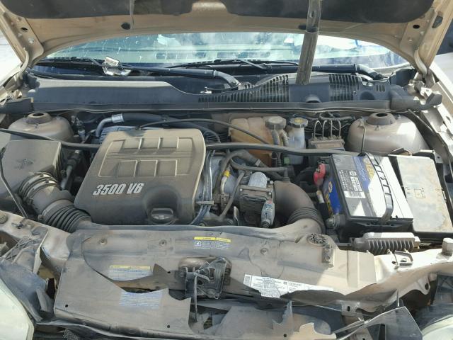 1G1ZT528X5F266668 - 2005 CHEVROLET MALIBU LS ოქროსფერი ფოტო 7
