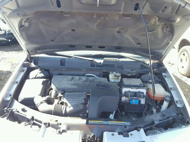 1G8AG52F25Z155838 - 2005 SATURN ION LEVEL SILVER photo 7