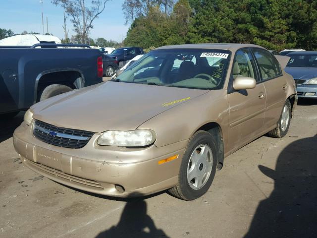 1G1NE52J216198999 - 2001 CHEVROLET MALIBU LS GOLD photo 2