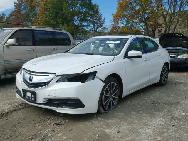 19UUB3F56FA009564 - 2015 ACURA TLX TECH WHITE photo 2