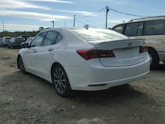 19UUB3F56FA009564 - 2015 ACURA TLX TECH WHITE photo 3