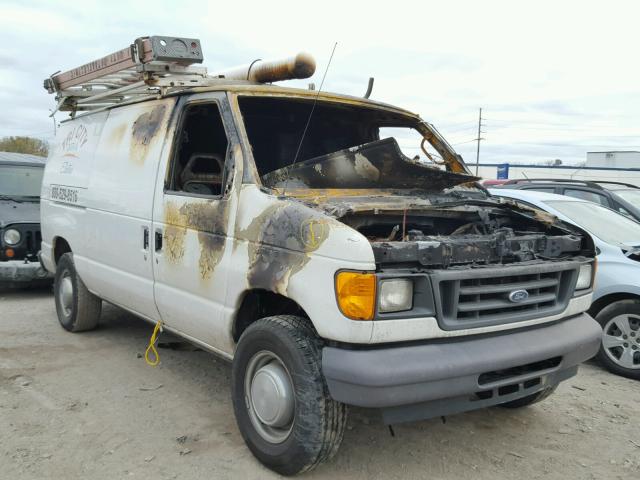 1FTSE34L16HB44280 - 2006 FORD ECONOLINE WHITE photo 1