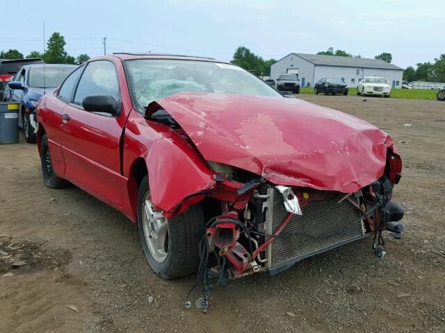 1G2JB12F037248528 - 2003 PONTIAC SUNFIRE RED photo 1