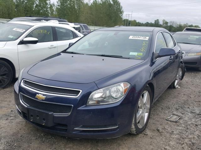 1G1ZD5E1XBF232897 - 2011 CHEVROLET MALIBU 2LT BLUE photo 2