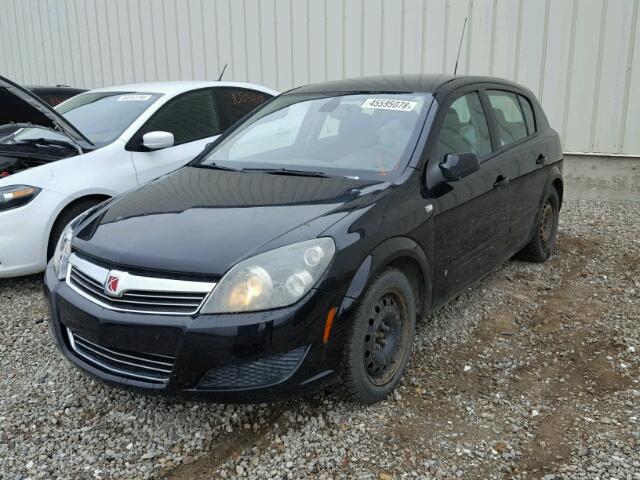 W08AR671885129848 - 2008 SATURN ASTRA XE BLACK photo 2