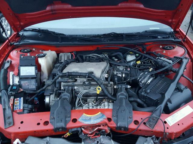 2G1WW12EX49285544 - 2004 CHEVROLET MONTE CARL RED photo 7