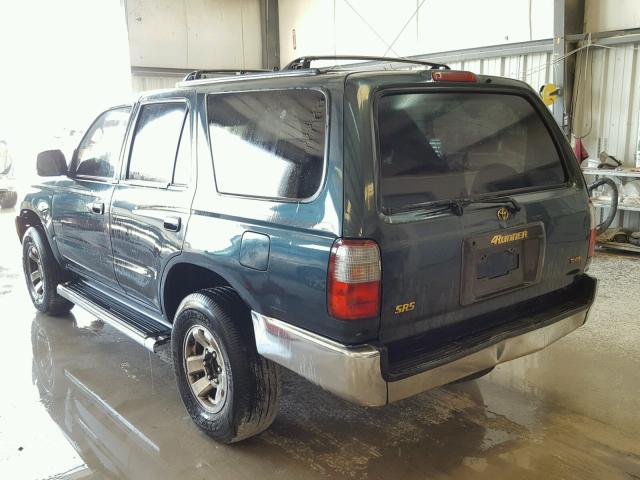 JT3GN86R6T0001862 - 1996 TOYOTA 4RUNNER GREEN photo 3