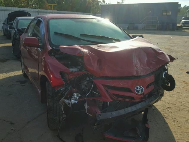 5YFBU4EE0DP186904 - 2013 TOYOTA COROLLA BA RED photo 1