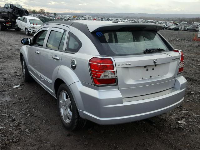 1B3HB48A29D259260 - 2009 DODGE CALIBER SX SILVER photo 3