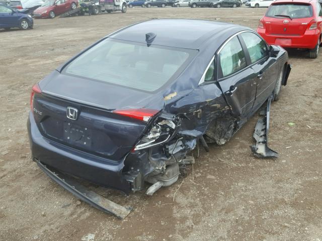 19XFC1F77HE018350 - 2017 HONDA CIVIC EXL 蓝色 照片 4