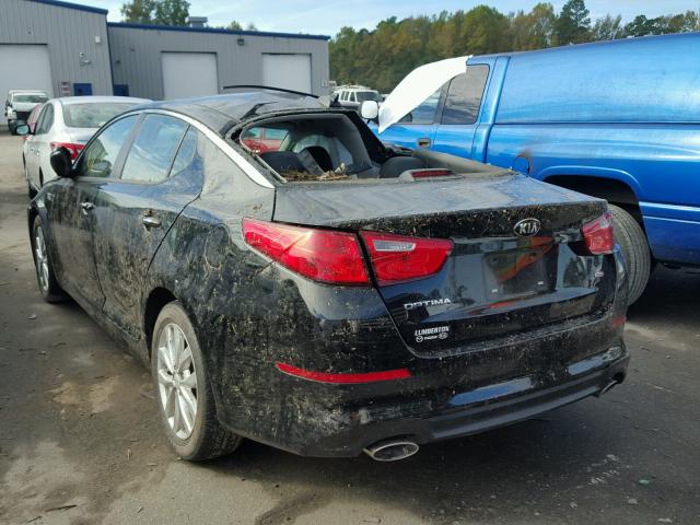 5XXGM4A78FG427469 - 2015 KIA OPTIMA LX BLACK photo 3