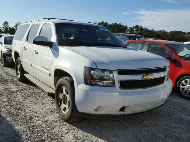 1GNFC16048J225257 - 2008 CHEVROLET SUBURBAN C WHITE photo 1