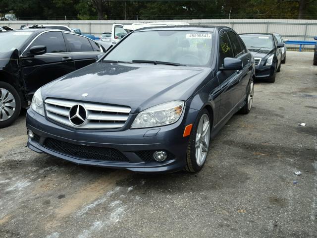 WDDGF8BB0AR123889 - 2010 MERCEDES-BENZ C 300 4MAT GRAY photo 2