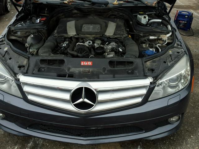 WDDGF8BB0AR123889 - 2010 MERCEDES-BENZ C 300 4MAT GRAY photo 7