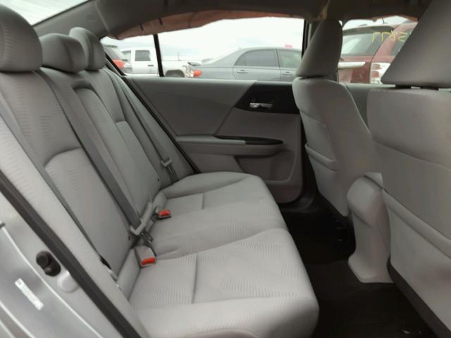 1HGCR2F30EA142464 - 2014 HONDA ACCORD LX SILVER photo 6