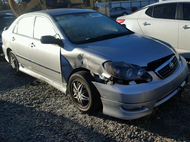 1NXBR32E56Z698515 - 2006 TOYOTA COROLLA SILVER photo 1