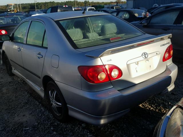 1NXBR32E56Z698515 - 2006 TOYOTA COROLLA SILVER photo 3