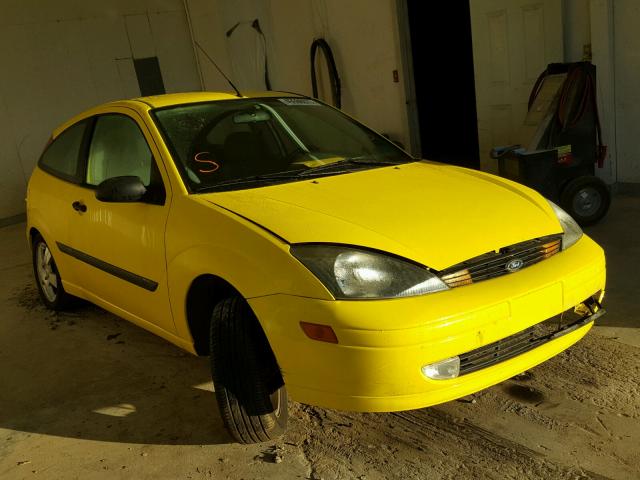 3FAFP31353R145478 - 2003 FORD FOCUS ZX3 YELLOW photo 1