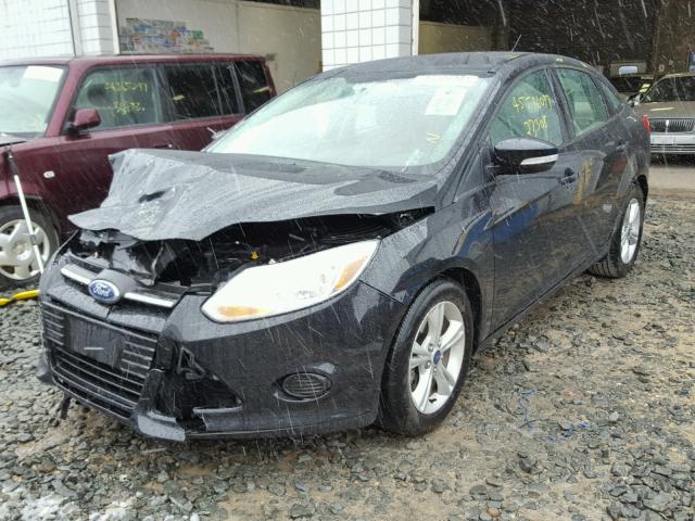 1FADP3F28EL453088 - 2014 FORD FOCUS SE BLACK photo 2