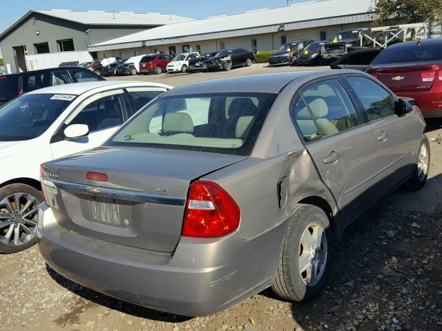 1G1ZS58F38F140701 - 2008 CHEVROLET MALIBU LS GRAY photo 4