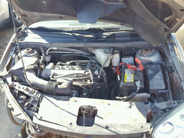 1G1ZS58F38F140701 - 2008 CHEVROLET MALIBU LS GRAY photo 7