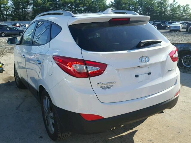 KM8JU3AG3FU089016 - 2015 HYUNDAI TUCSON WHITE photo 3