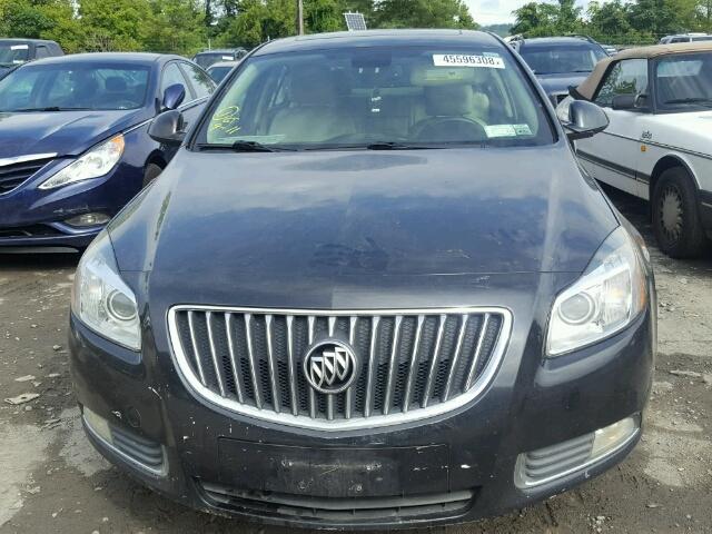 W04G15GV9B1051787 - 2011 BUICK REGAL CXL BLACK photo 9