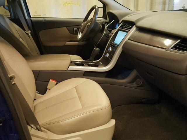 2FMDK4JC9EBB76011 - 2014 FORD EDGE Mavi fotoğraf 5