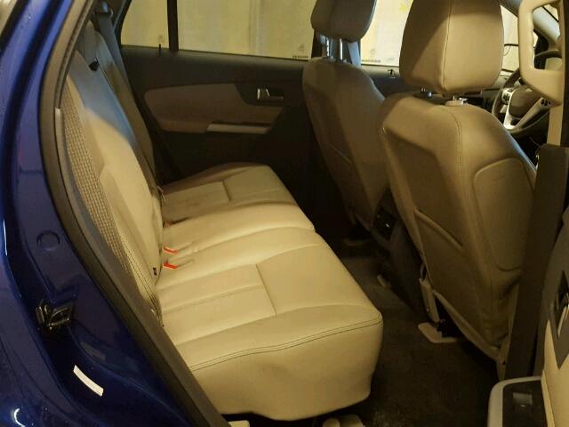 2FMDK4JC9EBB76011 - 2014 FORD EDGE Mavi fotoğraf 6
