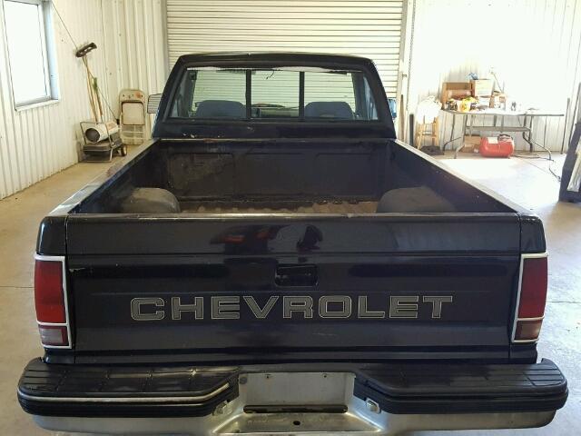 1GCCS14Z9N0132266 - 1992 CHEVROLET S TRUCK S1 BLACK photo 6