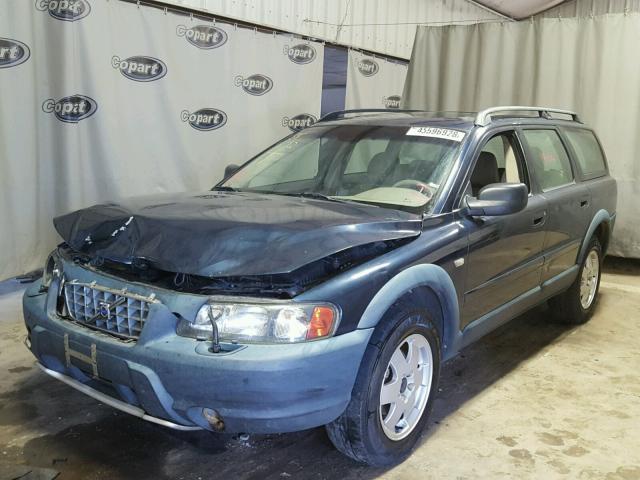 YV1SZ59H631099422 - 2003 VOLVO XC70 BLUE photo 2