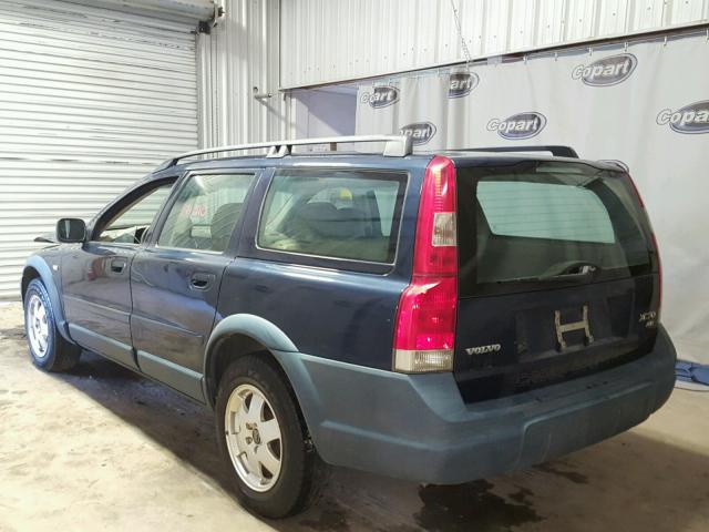 YV1SZ59H631099422 - 2003 VOLVO XC70 BLUE photo 3