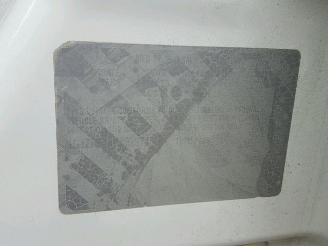 1G1ZH57BX8F297459 - 2008 CHEVROLET MALIBU 1LT 白色 照片 10