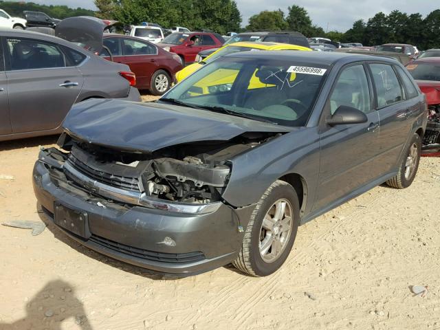 1G1ZT64815F338439 - 2005 CHEVROLET MALIBU MAX GRAY photo 2