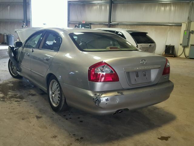 JNKBF01AX2M007725 - 2002 INFINITI Q45 BEIGE photo 3