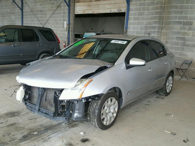 3N1AB6APXBL694279 - 2011 NISSAN SENTRA 2.0 SILVER photo 2