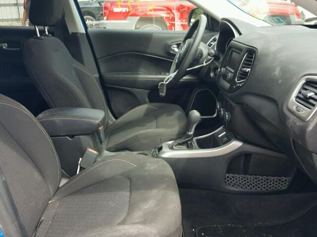 3C4NJCAB6JT211129 - 2018 JEEP COMPASS SP 蓝色 照片 5