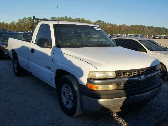 1GCEC14V82E135600 - 2002 CHEVROLET SILVERADO WHITE photo 1