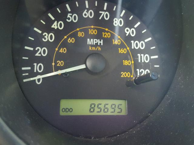 KL1TD66608B085042 - 2008 CHEVROLET AVEO BASE Szary zdjęcie 8