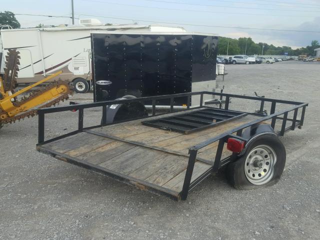 545N1UB19HB010419 - 2017 UTILITY TRAILER BLACK photo 4