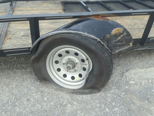 545N1UB19HB010419 - 2017 UTILITY TRAILER BLACK photo 8