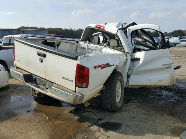 1D7HU16N16J109463 - 2006 DODGE RAM 1500 S WHITE photo 4