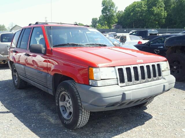 1J4GZ58S3VC583428 - 1997 JEEP GRAND CHER RED photo 1