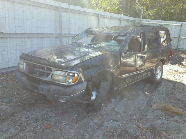 1FMZU32EXXUC66856 - 1999 FORD EXPLORER BLACK photo 2