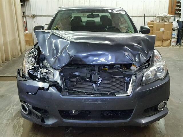 4S3BMCA63E3020993 - 2014 SUBARU LEGACY GRAY photo 9