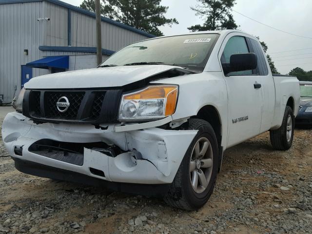 1N6BA0CH9FN504112 - 2015 NISSAN TITAN S WHITE photo 2